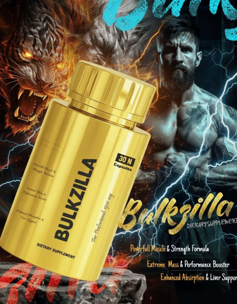 BULKZILLA Muscle & Strength Support Supplement